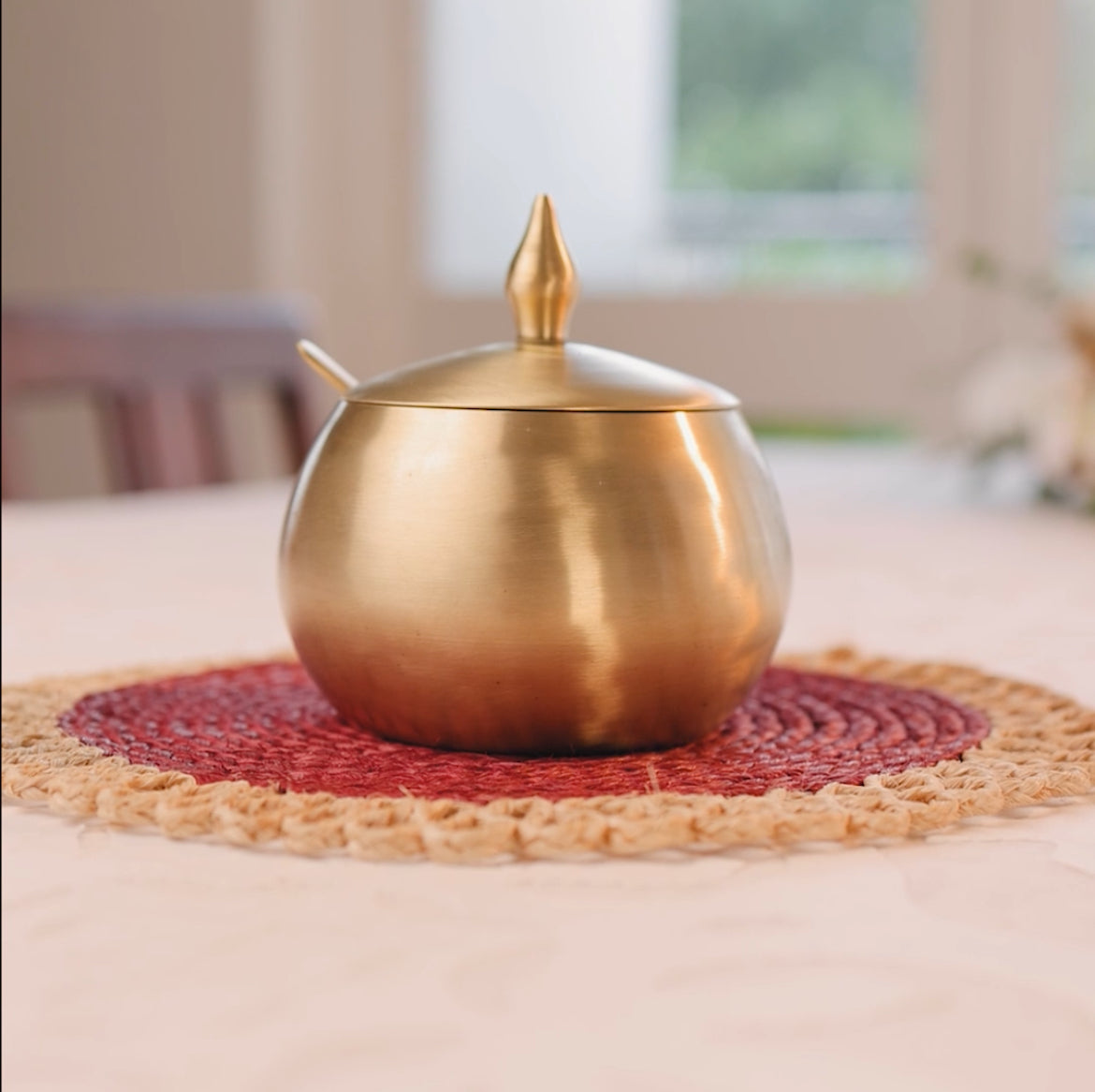 Brass Ghee Pot