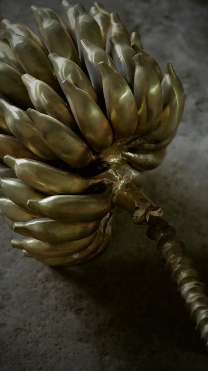 Kadali | Brass Banana Flower Sculpture