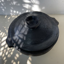 Load and play video in Gallery viewer, Blackened Clay Urali with lid
