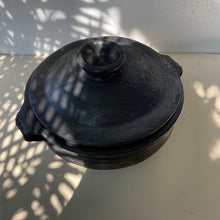 Load image into Gallery viewer, Blackened Clay Urali with lid
